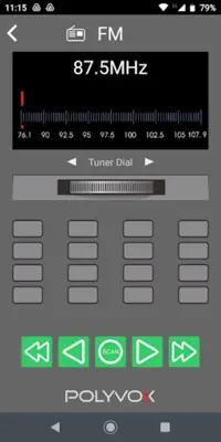 Polyvox Audio Control android App screenshot 18