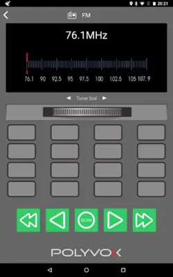 Polyvox Audio Control android App screenshot 2